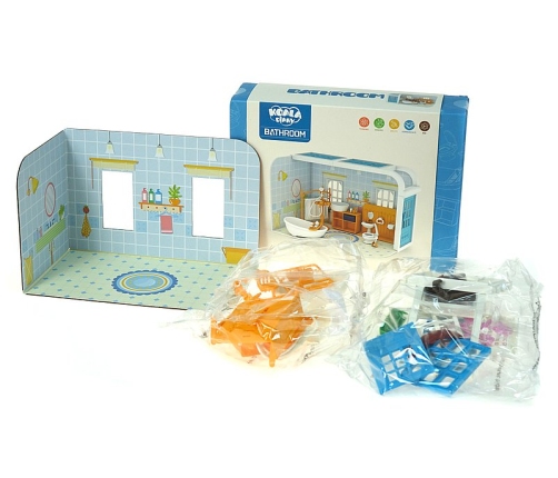 Кукольная мебель Ванная комната 581890