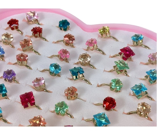 Кольцо металл регулируемое разные 605756