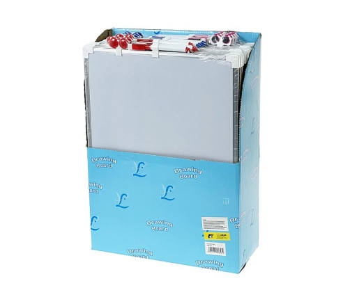 Двусторонняя магнитная доска для письма с маркером 41x30 cm 606531