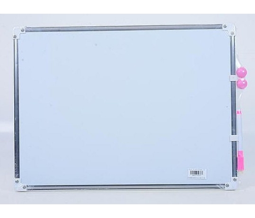 Двусторонняя магнитная доска для письма с маркером 41x30 cm 606531