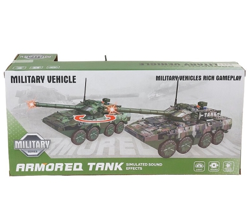 Танк (инерция) (свет, звук) 26 cm 612709