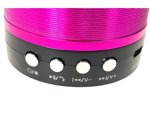 Колонка маленькая Bluetooth (зарядка через USB) 7x6 см, разные цвета 617551