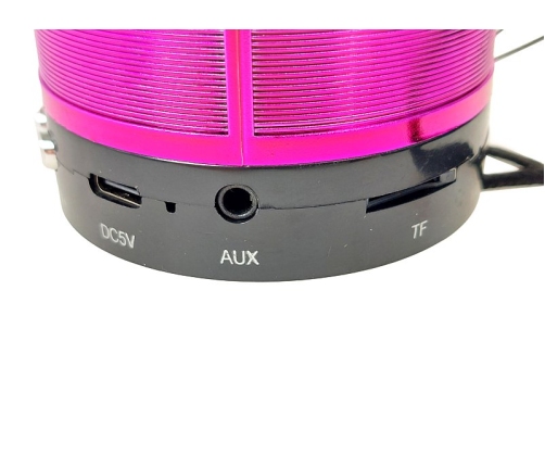 Колонка маленькая Bluetooth (зарядка через USB) 7x6 см, разные цвета 617551
