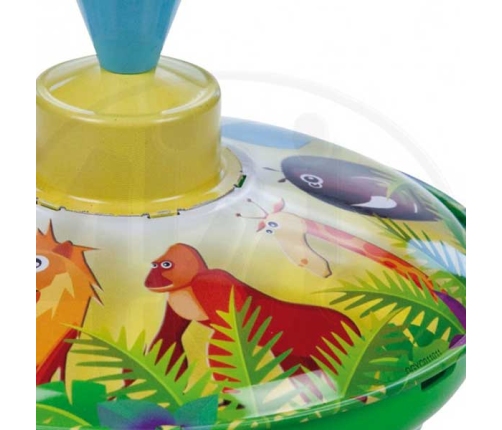 Юла волчок металлическая Джунигли 16 см Чехия L52263