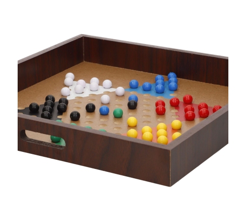 Набор настольных игр «10 в 1» с деревянным ящиком для хранения 5+ CB33074