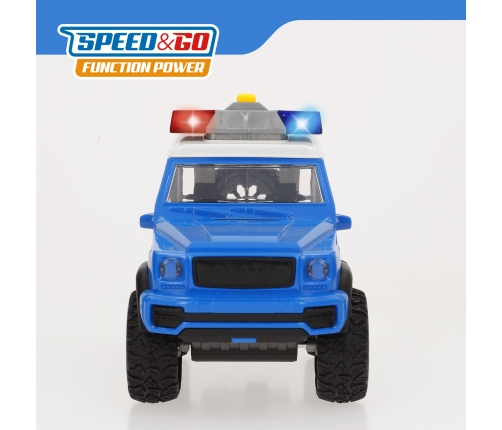 Машинка Джип Полиция (свет, звук, инерция) 23 см CB39053