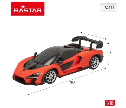 Радиоуправляемая машина MCLAREN SENNA  1:18  ( батарейки) 6+ CB41279