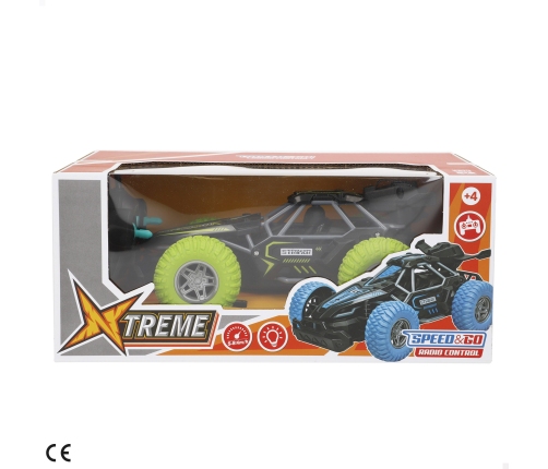 Radio vadāmā mašīna Xtreme ar gumijas riepām (baterijas) 4+ CB41301
