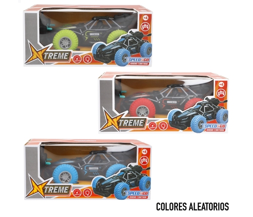Radio vadāmā mašīna Xtreme ar gumijas riepām (baterijas) 4+ CB41301