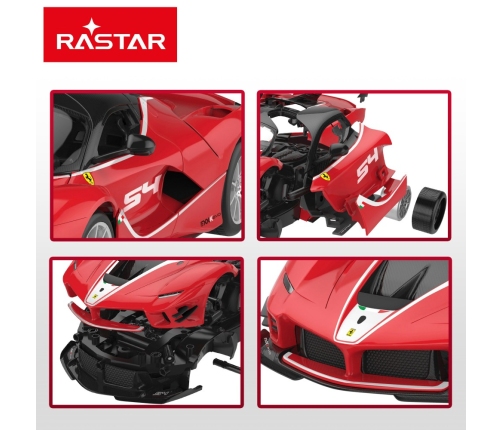 Radiovadāmā mašīna Konstruktors FERRARI FXX red 1:18