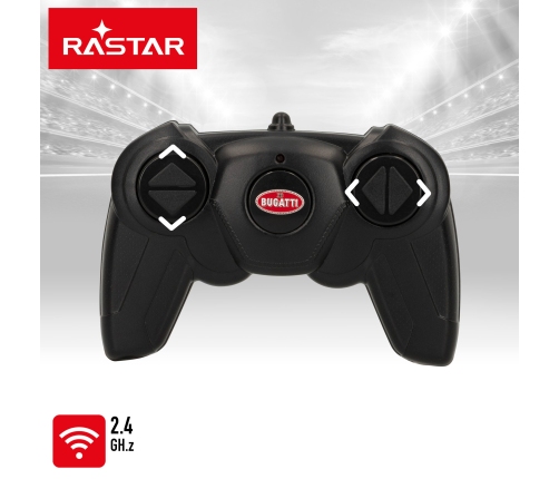 Radiovadāmā mašīna BUGATTI DIVO 1:24 6 virz. , baterijas, 6+ CB46985