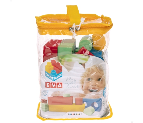 Конструктор из поролоновых элементов 32 эл. 18 м+ CB47201