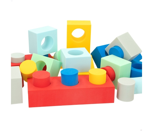 Конструктор из поролоновых элементов 32 эл. 18 м+ CB47201