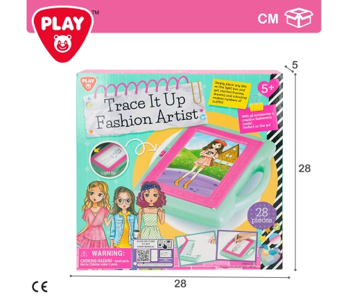 Tērpu modelē&scaron;anas komplekts Fashion artist 5+ CB47265