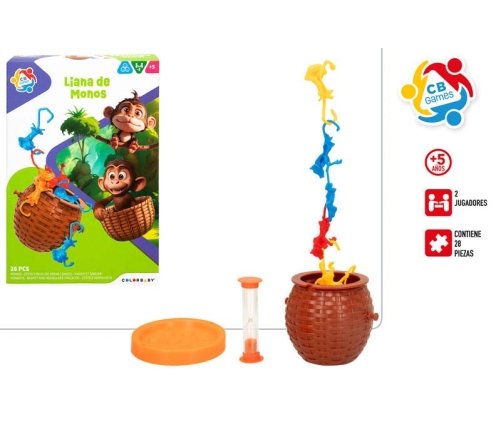 Galdā spēle Monkey Liana 5+ CB47424