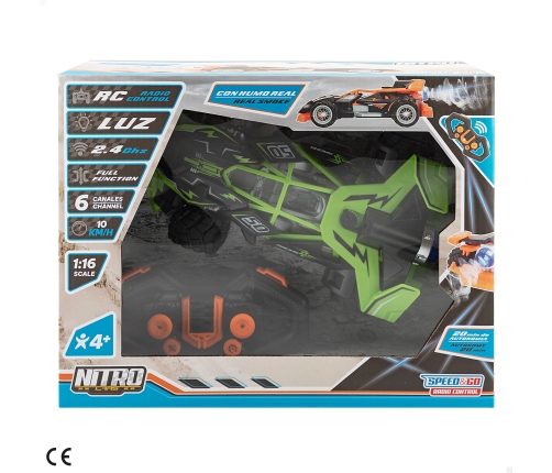 Радиоуправляемая машина Nitro Real Smoke 4+ CB47529