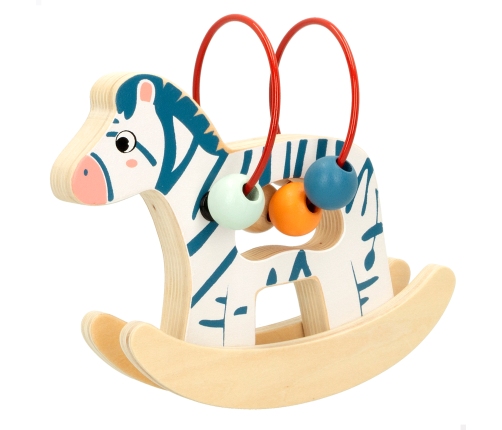 Koka krāsains labirints ar pērlītēm Dzīvnieki CB47580