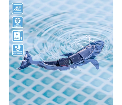 Радиоуправляемый Кит , плавает 20 cm (USB) 4+ CB47671