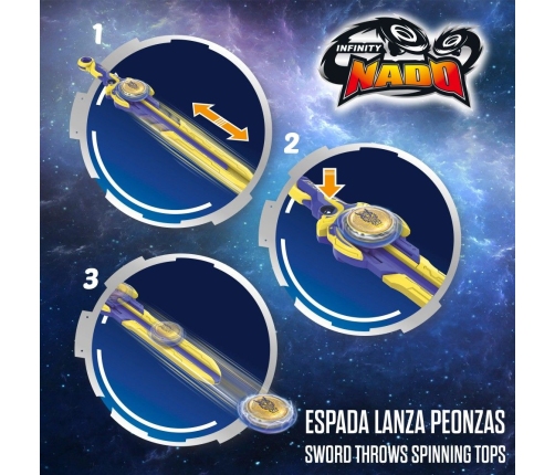 Игра с заводным волчком Infinity NADO от 5 лет CB48095