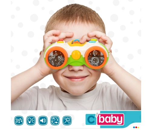 Бинокль со светом и звуком