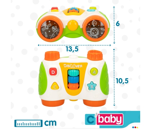 Бинокль со светом и звуком