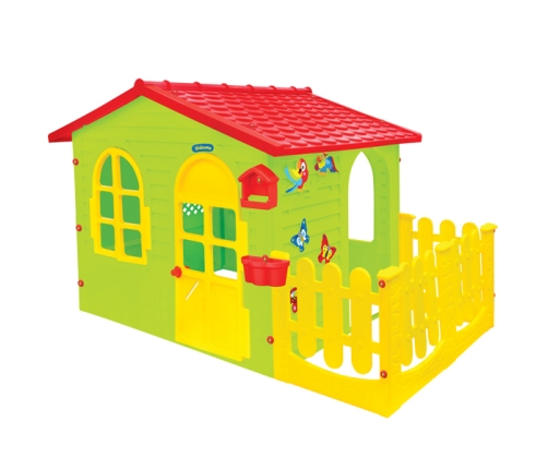 Bērnu dārza mājiņa ar sētiņu 190x127x118  cm 12243