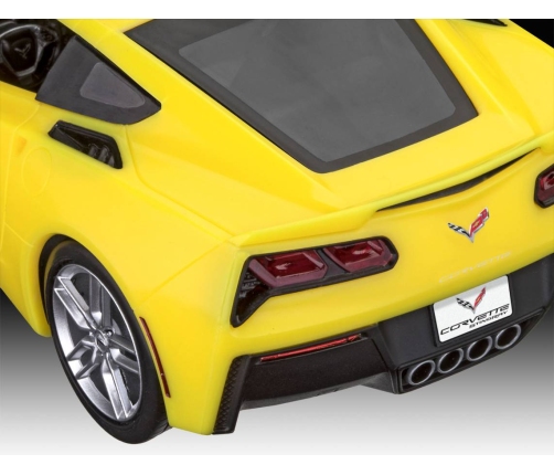 Модель 2014 Corvette Stingray - Easy Click System 1:24 38 шт. Revell 10+ 07449