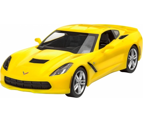 Модель 2014 Corvette Stingray - Easy Click System 1:24 38 шт. Revell 10+ 07449