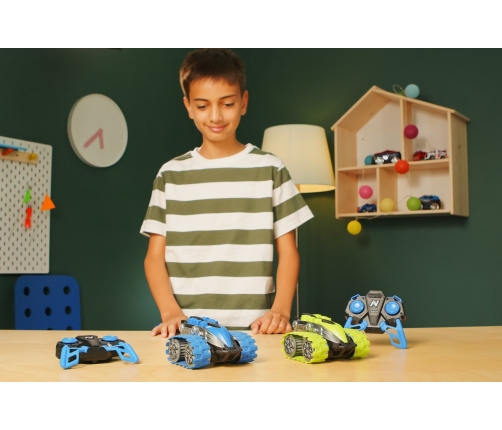 Radiovadāms auto NIKKO Nano Trax 6 km/h, 360º rotācija (baterijas) 15x8 cm 10181