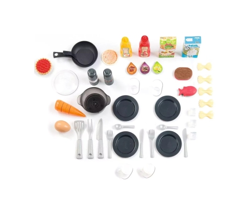 Bērnu virtuves plīts ar piederumiem Smoby Tefal Evolutionary Kitchen Gourmet ar cepeškrāsni augstums 134 cm 312302