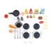 Bērnu virtuves plīts ar piederumiem Smoby Tefal Evolutionary Kitchen Gourmet ar cepeškrāsni augstums 134 cm 312302