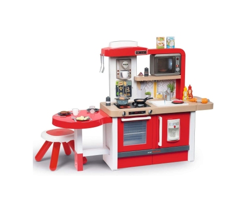 Bērnu virtuves plīts ar piederumiem Smoby Tefal Evolutionary Kitchen Gourmet ar cepeškrāsni augstums 134 cm 312302