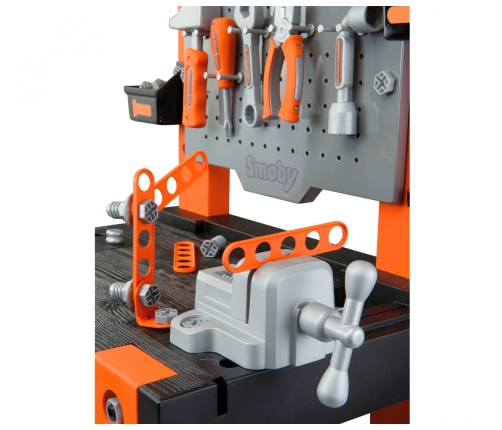 Darba galds Smoby BLACK+DECKER ar 79 aksesuāriem 103 cm 360700