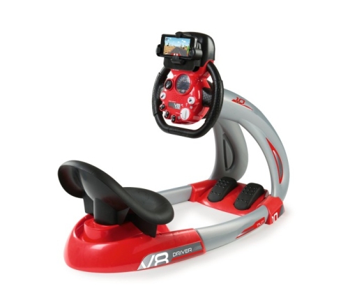 Auto simulators Smoby Pilot V8 draiveris + turētājs 370206