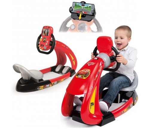 Auto simulators Smoby XRS draiveris + turētājs 370215