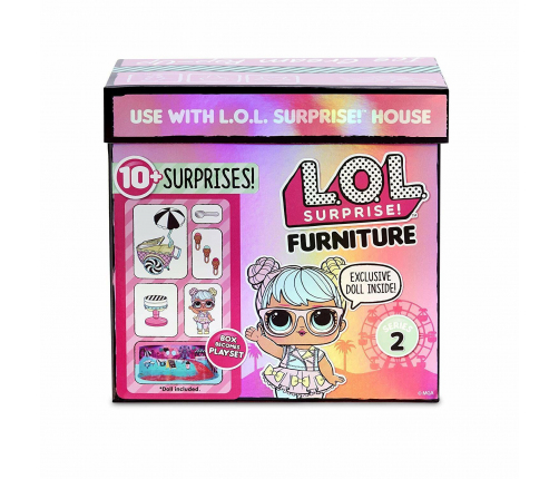 L.O.L. Кукла 8 cm Surprise Ice Cream Pop Bon + 10 сюрпризов 564911