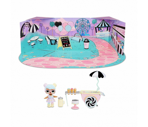L.O.L. Кукла 8 cm Surprise Ice Cream Pop Bon + 10 сюрпризов 564911