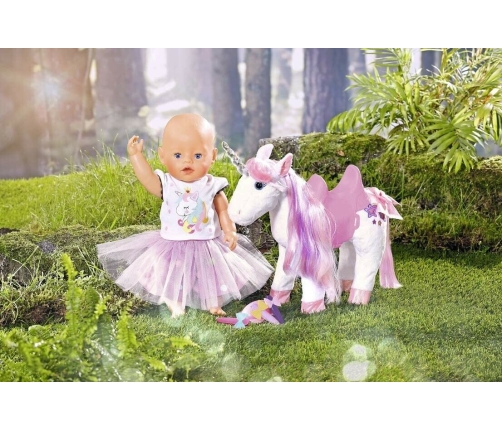 Baby Born Zapf Interaktīvais pasaku vienradzis ar mūziku, gaismām un aksesuāriem 828854