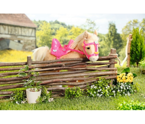 Baby born Кукольная лошадка со звуком и функцией ходьбы 831168