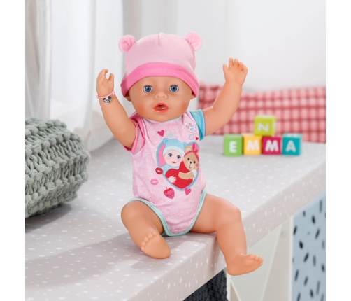 Baby Born Emma Doll, 43 cm (dzer, mazgājas, raud un izmanto podiņu) 834800