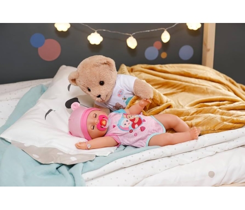 Baby Born Emma Doll, 43 cm (dzer, mazgājas, raud un izmanto podiņu) 834800