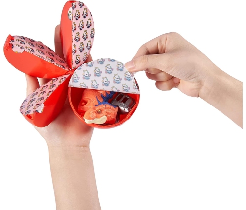 Dinozaura figūra bumbā Dino Strike Hunt ZURU dažādas 85580030