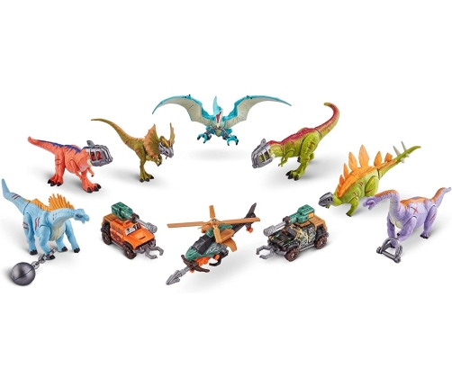 Dinozaura figūra bumbā Dino Strike Hunt ZURU dažādas 85580030