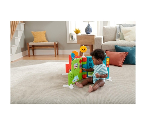Liela izglītojoša grāmata 2in1 RU Fisher price Sit-to-Stand Giant Activity Book HCL02