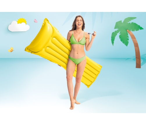 Матрас надувной Океан цвета синий/желтый/розовыйдо 90 кг 183x69cm 59703