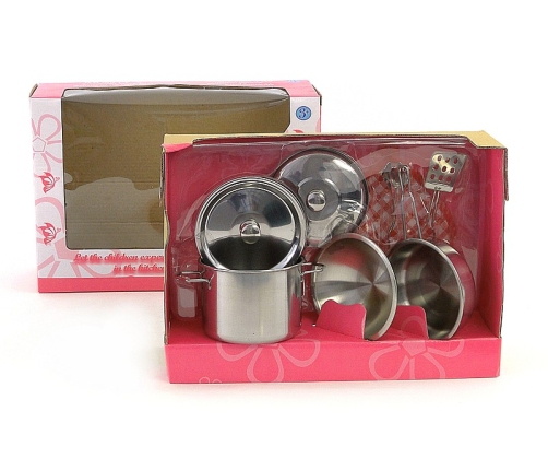 Комплект посуды для детей металлический 457089