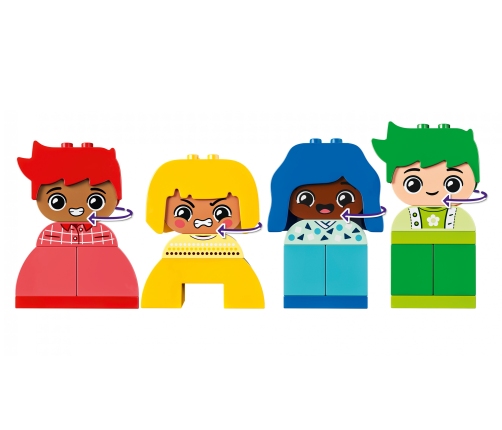Lego Duplo Stipras jūtas un emocijas 23 gb. 1,5+ 10415