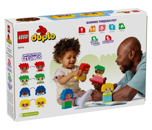 Lego Duplo Stipras jūtas un emocijas 23 gb. 1,5+ 10415
