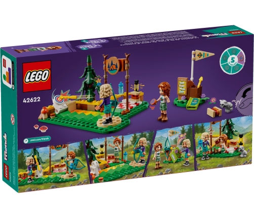 Lego Friends Piedzīvojumu nometne: loku &scaron;autuve 157 gb. 6+ 42622