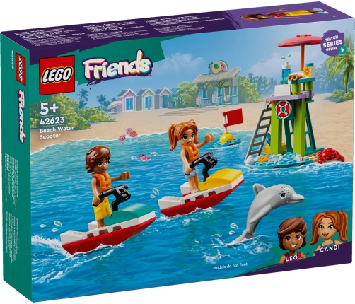 Lego Friends Pludmales ūdens motocikls 84 gb. 5+ 42623